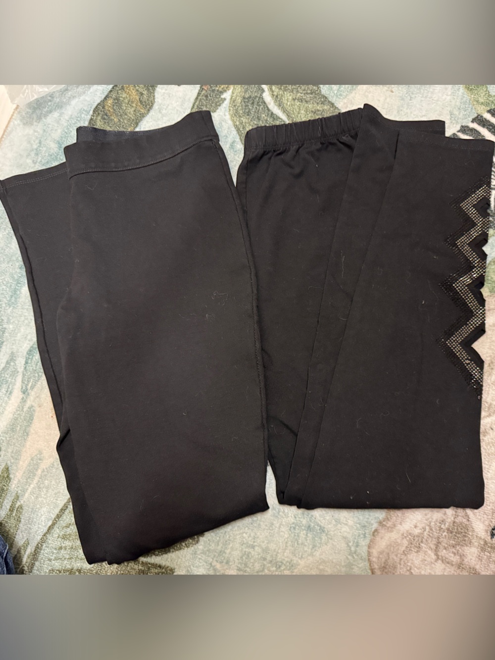 Women's Black High-Waist Stretch Leggings